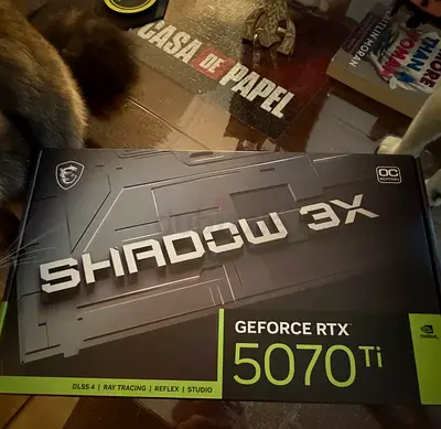 Brand New Sealed MSI GeForce RTX 5070 Ti 16GB Shadow 3X OC