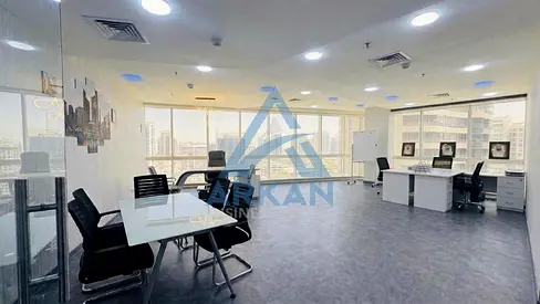 Fully Furnished Office in Al Salmiya | Arkan Al Khoor Business Center | 600 Sq Ft | Direct Dubai Cr