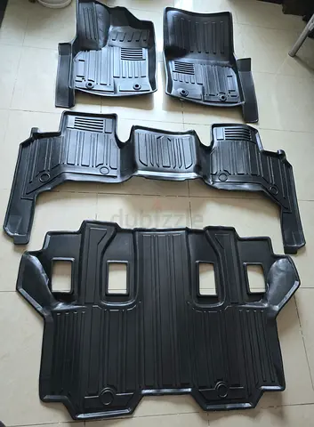 Car Floor Mat Toyota Land Cruiser LC300 2022-2025 TPE Waterproof (NO FIRE EXTINGUISHER Version)