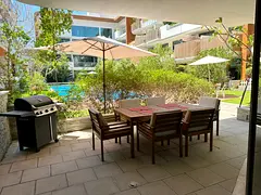 AVAILABLE NOW | Luxury 2BR Duplex | All Bills Incl. | Private Terrace BBQ | Direct Pool Access