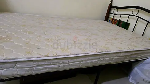 Bed and mattress