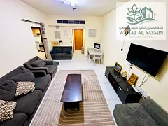 Apartment for sale / One bedroom and living room / Two bathrooms / Fully furnished / Al Qasimia Stat
