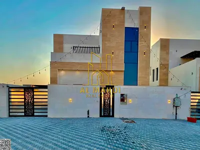 Own your dream villa Modern design with a roof , registration fees included . Close to the mosque a