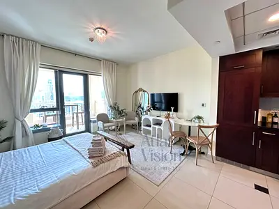Fully Furnished Studio | Ready to Move In | High Floor in Downtown Dubai