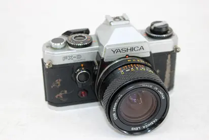 Yashica FX-D Quartz SLR Camera ML 50mm