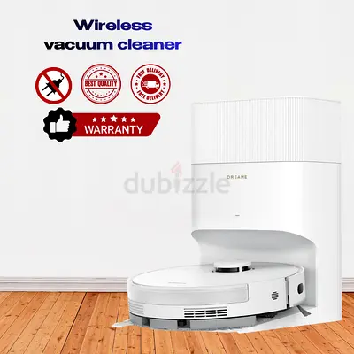 Dreame D20 Plus Robot Vacuum  Mop – 13,000Pa Suction, Self-Emptying