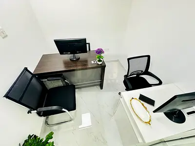 Discover the joy of hassle-free renting| Fully fitted office for Rent