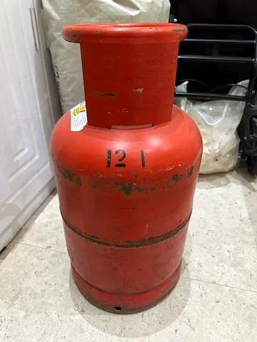 12kg LPG Gas Cylinder - Used, Good Condition