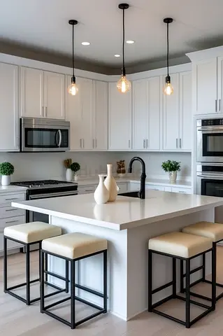 Modern Kitchen Island