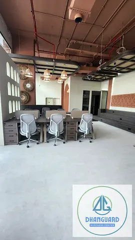 Near Metro | Prime Location | Fully Furnished Office | Free Meeting Room | 24/7 Access | Ejari