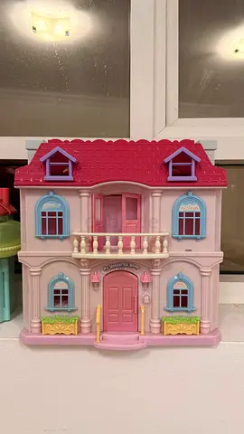 Pink Two-Storey Dollhouse