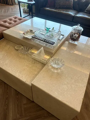 Living room Marble coffee table-4 piece