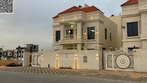 🏡 Luxury villa for sale in Al-Haliyo 2 – 5 master bedrooms | Two floors and a roof | Modern design + maid's room | Price includes and negotiable ✨