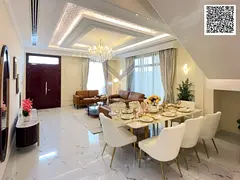 Luxury Fully Furnished 5 Bedroom Villa for Sale in Al Helio 1 Ajman | Brand New | Roof Access | Regi