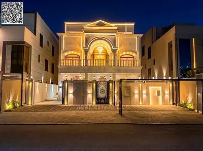 فيلا في ارقي مناطق عجمان شارع رئيسي بسعر شامل كهرباء ومياه و مكيفات ومصعد