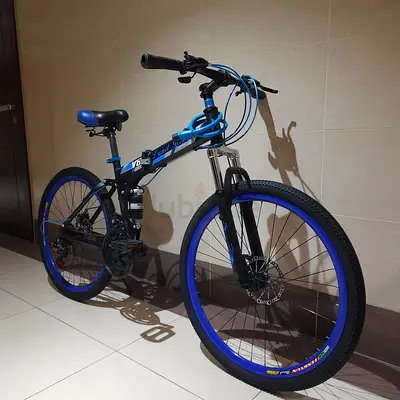 Land Rover V8 | 26 Foldable Mountain Bike | Full Suspension | Dual Disc Brakes