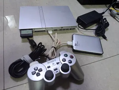 Playstation 2 slim with loaded 200+ games