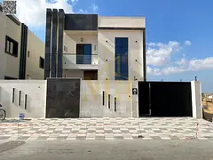 Two-story villa with a swimming pool and four bedrooms in Al Bahia, at a special price including reg
