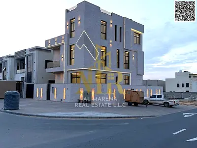 Luxury Villa for Sale in Al-Haliyo: Spacious, Modern Design with Rooftop - Price Includes Registration Fees A luxurious villa for sale in Al-Haliyo –