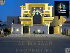 **Luxury villa for sale in Al Helio 2 – Ajman | Very high-end finishes | Freehold ownership for al