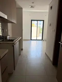 Studio apartment for annual rent in Khan, Maryam Island | Spacious | Garden view | Built-in wardrobe