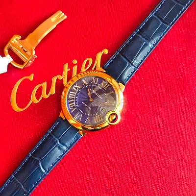 Available Now 🤩 Cartier Ballon Bleu 💥 super master Quality✅ 👆🤩 For men 🧔🏻♂️with box 📦