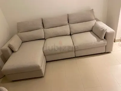 Excellent condition ikea Eskilstuna lshape sofa bed