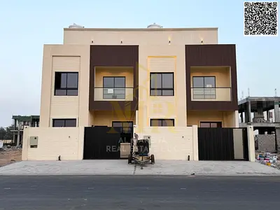 🏡 Villa for sale in Al Helio 2 – Ajman | 4 master bedrooms | 2 floors + roof | Built-up area 3,000 sq ft | Priced at only AED 1,300,000