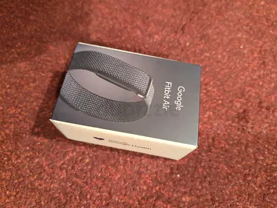 Google Fitbit Air Obsidian Brand new sealed Black
