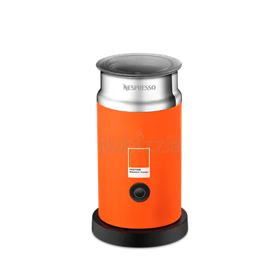 Nespresso Aeroccino 3 Milk Frother - Mandarin Orange Edition