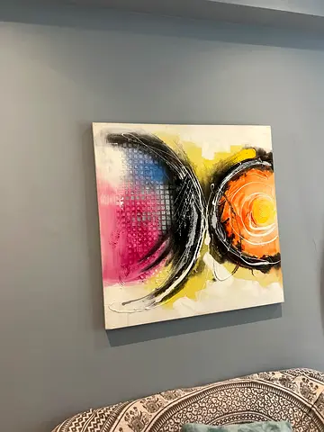 Canvas painting wall art (2 pieces)
