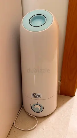 Black Decker Air Humidifier 25W 5L Coverage 430sqft, Ultrasonic System With Mist Level Control