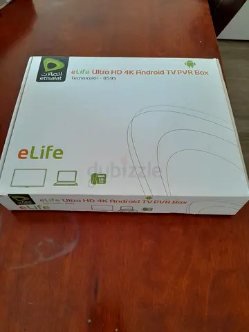 eLife Ultra HD 4K Android TV PVR Box (Technicolor 8595) - Boxed