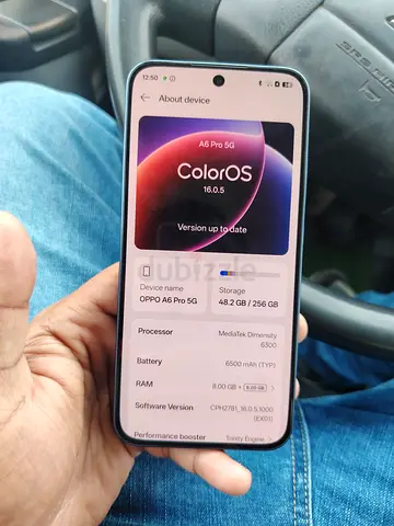 oppo a6 pro 5g TDRA uae version complete box