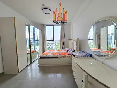 Cheapest price fully furnished 1bhk 2baths in 60k wardrobes 1parking free