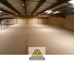 Warehouse for rent in Al Jurf Industrial 1 Ajman, 5,967 sq.ft, ground floor &amp; mezzanine, suitabl
