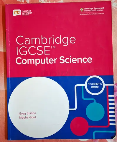 Cambridge IGCSE Computer Science (Students Book) by Greg Shilton Megha Goel