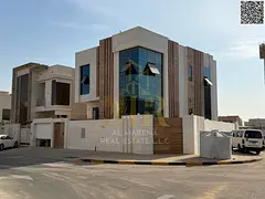 Own a corner villa with luxurious finishes in Al Zahia, Ajman | 5 master bedrooms | Price includes a