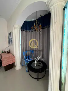 Villa for sale in Al Ramtha, Wasit Suburb. Area: 14,200 sq. ft. Prime location: second row from the