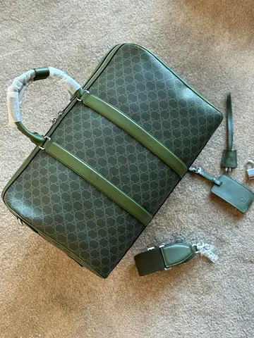 Gucci GG Monogram medium duffle bag