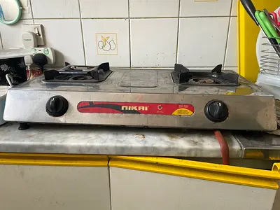 Nikai Stainless Steel 2 Burner Gas Stove