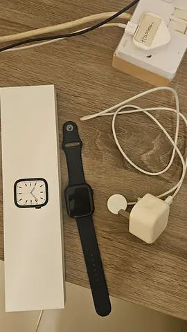 Apple Watch with charger and original box - Black strap