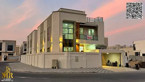 Yasmin corner villa, 2 floors + roof, 5BR, great price