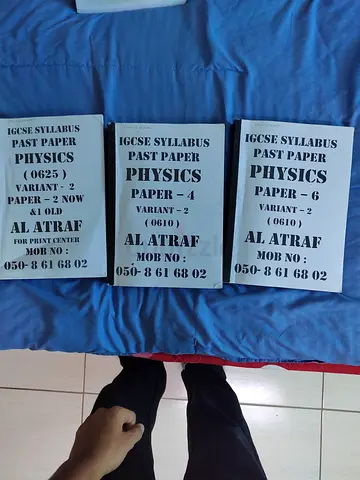 IGCSE Physics Past Paper Collection (Papers 2, 4, 6) - Printed Notes