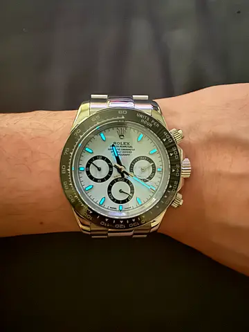 Automatic Rolex Daytona (Panda) with Box - Master Copy/Mid-Tier/2nd Tier Replica