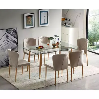Dining table set - 6 seats