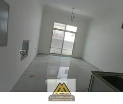 Annual rental: Studio in Al Jurf 3 Ajman, second tenant, central AC, balcony, near China Mall, AED 2