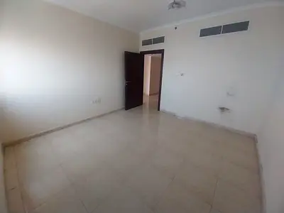 One-bedroom apartment for annual rent in Muwaileh, Sharjah, with bathroom and balcony with open vie