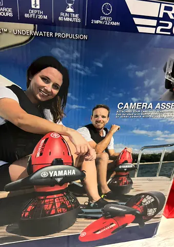 Yamaha Seascooter Sea Scooter Underwater Propulsion - Like New