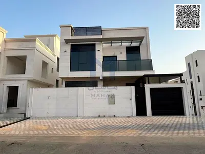 Brand New 5BR Villa with Majlis | 3,800 Sq Ft | Electricity & Water Connected | Al Bahia Ajman